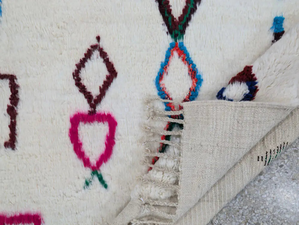 arriere-tapis-berbere-laine-traditionnel - BERB