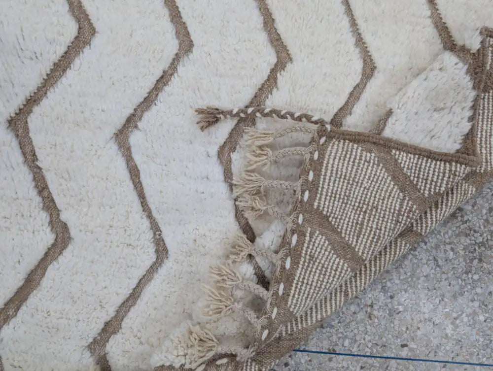 dos-tapis-berbere-beni-ouarain-laine - BERB