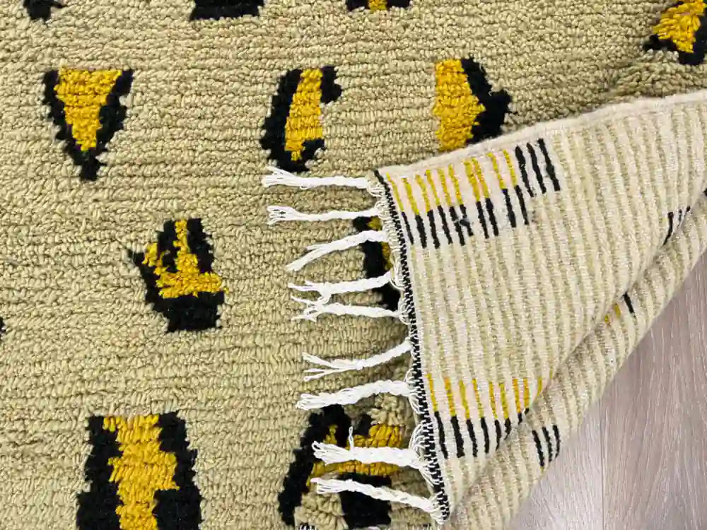 Tapis Berbère Moderne – Beni Ouarain Fait Main