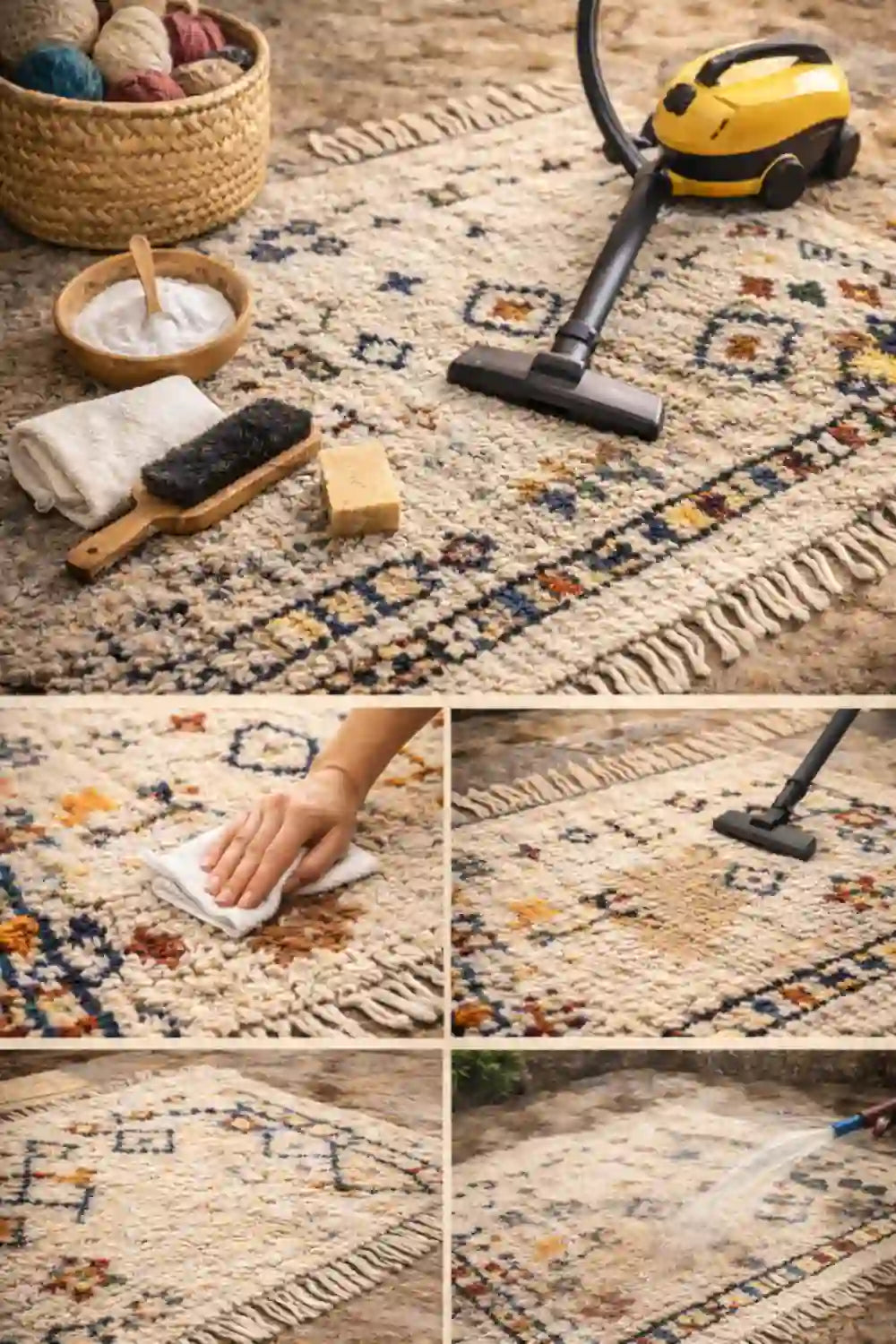 Comment Entretenir un Tapis Berbère ? Guide Complet pour Préserver sa Beauté