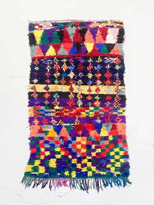 Tapis Boucherouite - BERB