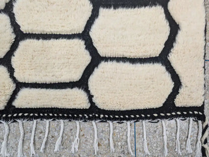franges-tapis-berbere-beni-ouarain-fait-main - BERB