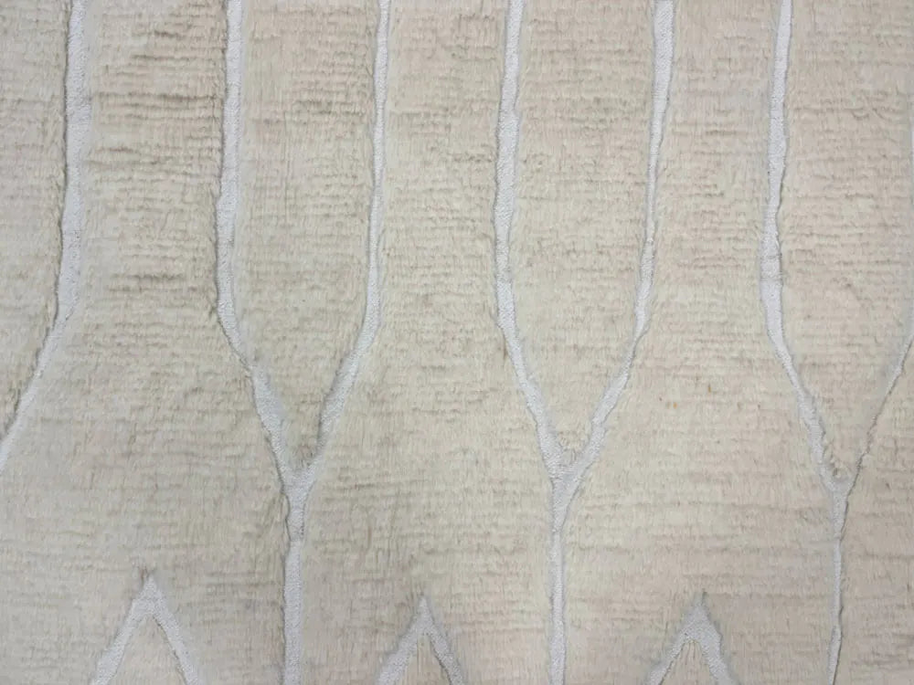 Détail des motifs gometriques sur tapis berbere pas cher, décoration ethnique contemporaine