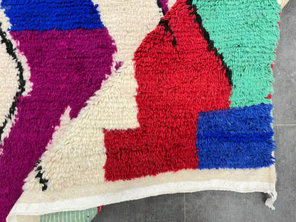 Tapis berbère Marocain en laine naturelle - BERB