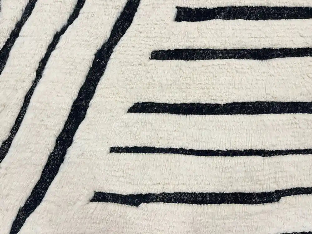 Tapis marocain béni ouarain fait main