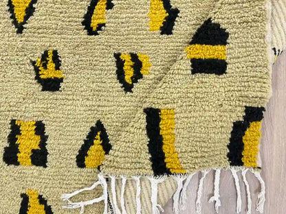 Tapis Berbère Moderne – Beni Ouarain Fait Main