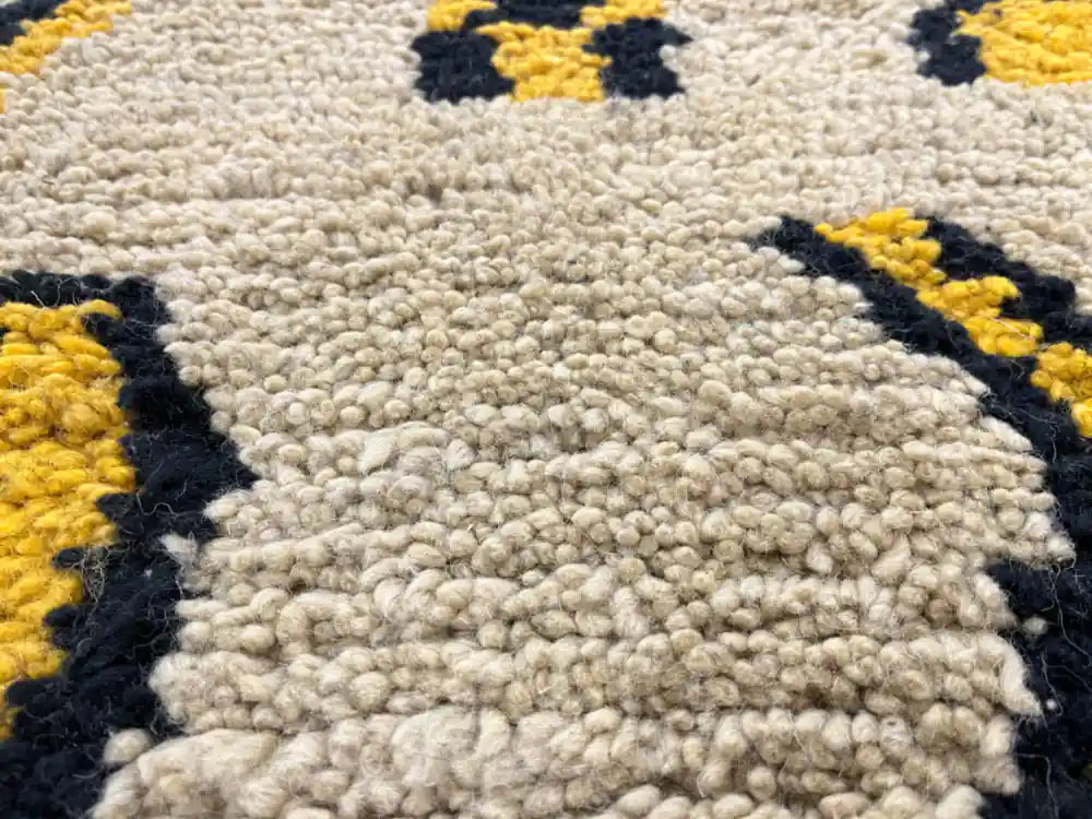 Tapis Berbère Moderne – Beni Ouarain Fait Main